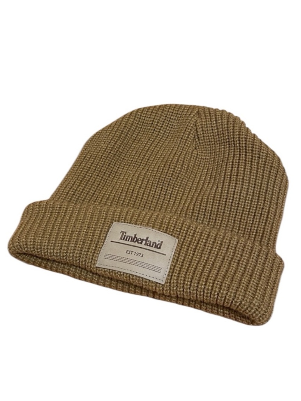 Timberland Olive Knit Beanie Hat Unisex